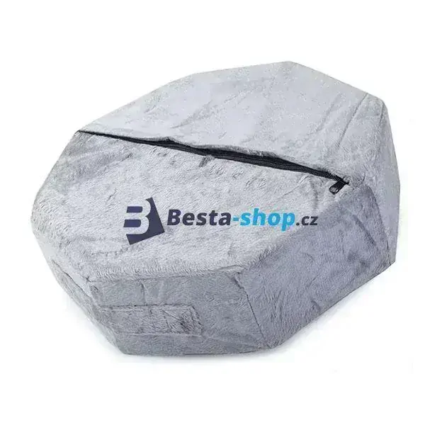 Plyšový držák na nápoje, osmiúhelník, s otvory