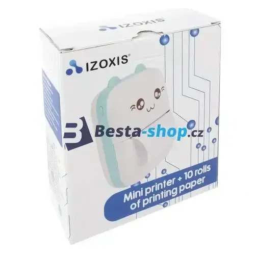 Přenosná mini fototiskárna Izoxis 22272