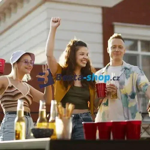Sada 50 šálků na pivní hru Beer pong (pivní ping-ponk) Ruhhy 21232