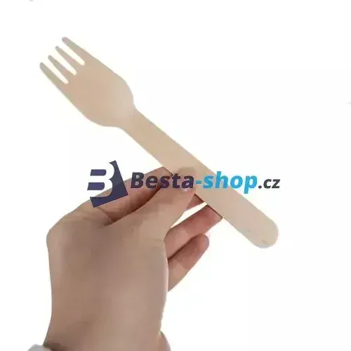 Jednorázové dřevěné vidličky 100 ks Ruhy