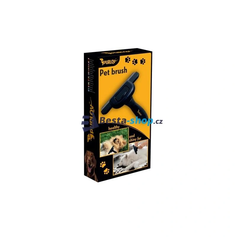 Kartáč na chlupy pro domácí mazlíčky FURminátor 10,5 cm