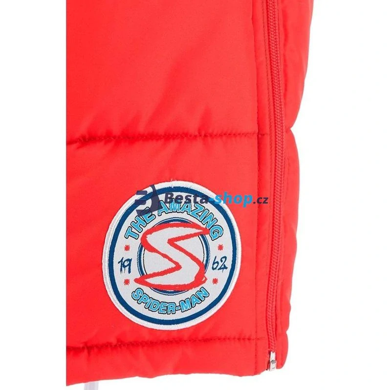 Zimní bunda pro kluky – Spider-Man, červená