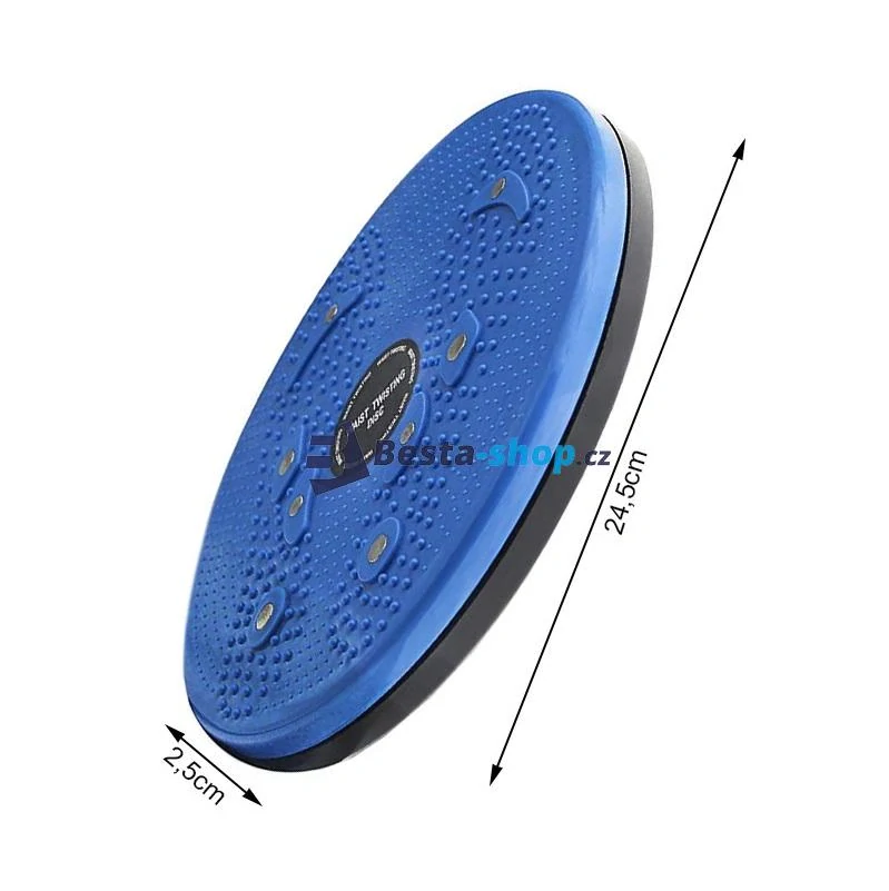 Otočný twister pro cvičení a masáž chodidel, 360 magnetů