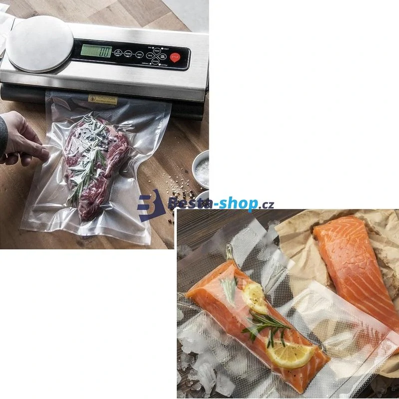 Vakuová svářečka fólií s váhou a příslušenstvím
