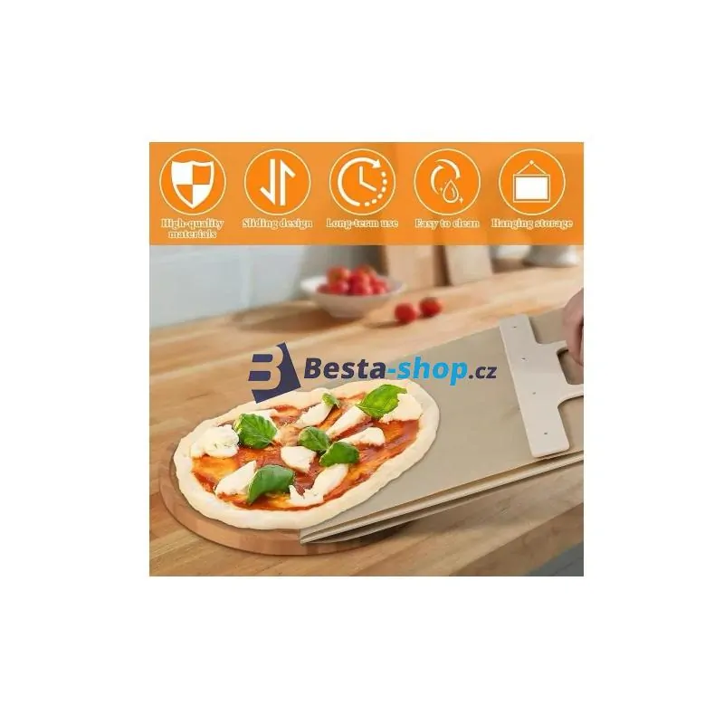Posuvná lopata na pizzu