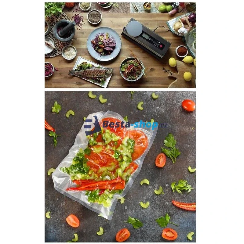 Vakuová svářečka fólií s váhou a příslušenstvím