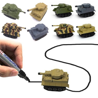Indukční autíčko s magickým fixem - TANK