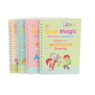 Sank Magic Book - pracovní sešity na učení, psaní a kreslení