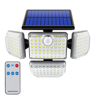 Solární svítidlo 181LED s venkovním panelem