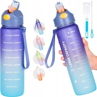 Motivační lahev na vodu 1000 ml