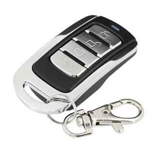 Univerzální dálkový ovladač pro kopírování 4kanálový černý chrom