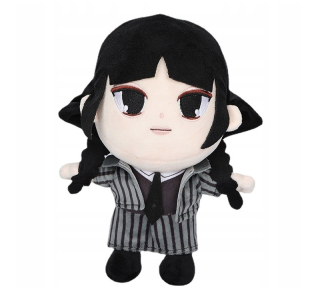 Plyšová panenka Wednesday Addams 20 cm
