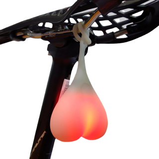 LED světlo na jízdní kolo pod sedlo Červené