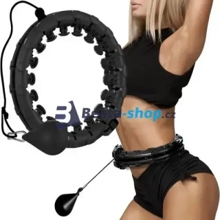 Masážní Hula Hoop se závažím Trizand 25208