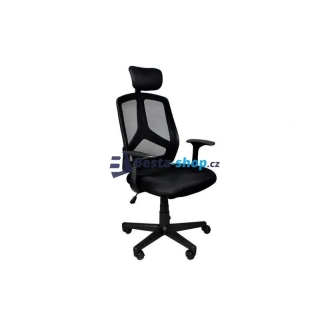 Kancelářská ergonomická židle černá