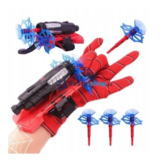 Spider-Man střílející rukavice + šipky
