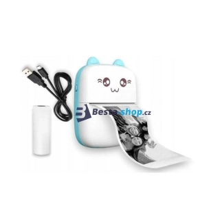 Přenosná mini fototiskárna pro děti i dospělé