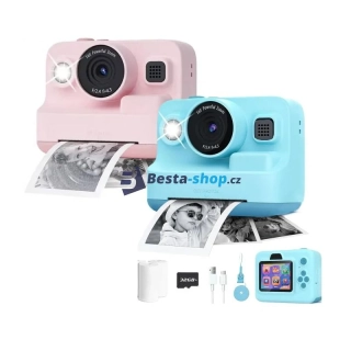 Dětský instantní fotoaparát s termotiskárnou 32 GB