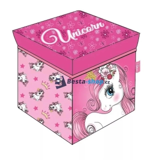 Box na hračky / židle - Unicorn Jednorožec