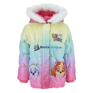 Paw Patrol zimní bunda duhová dívčí