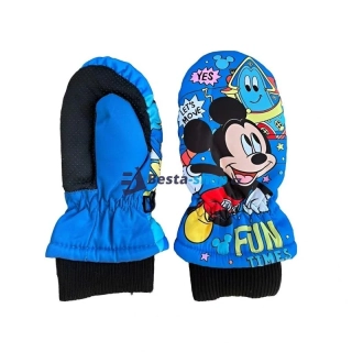 Disney dětské palčáky na lyže – Mickey Mouse, tmavě modré