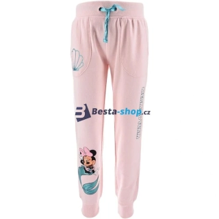 Dívčí tepláky z BIO bavlny DISNEY MINNIE růžová