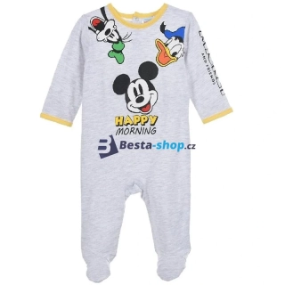 Chlapecký overálek Disney Mickey Mouse šedý