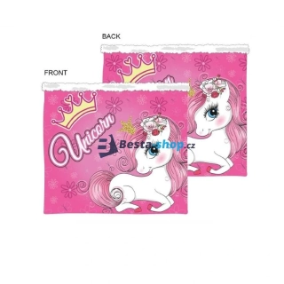 Dívčí nákrčník Unicorn růžový