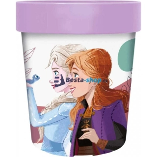 Plastový kelímek Premium - Ledové království 250ml Lila