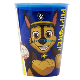 Plastový kelímek - Tlapková patrola 260ml modrý