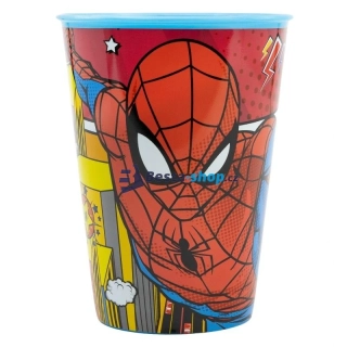 Plastový kelímek - Spider-Man 260ml modrý