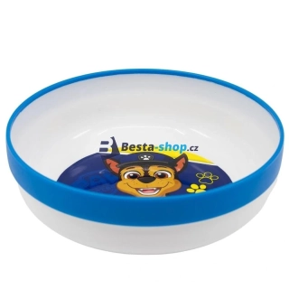 Dětská miska Premium Tlapková Patrola 14 cm modrá