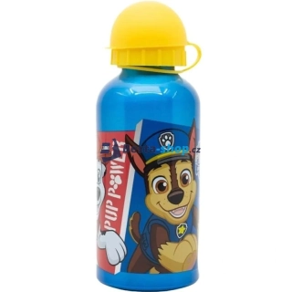 Dětská hliniková láhev Tlapková patrola 560 ml modrá