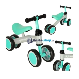 Dětské odrážedlo Trike Fix Tiny mint – lehké čtyřkolové odrážedlo