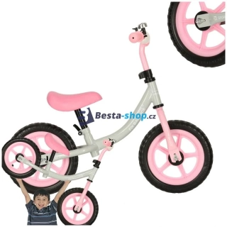 Dětské balanční kolo Trike Fix růžové