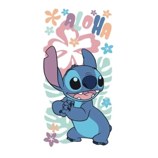 Osuška Lilo a Stitch froté 70×140 cm – Hawaiian Harmony