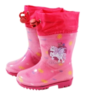 Dívčí gumáky Unicorn růžové